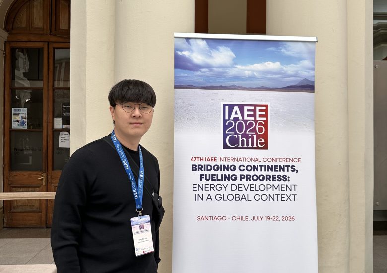 [2026.7.18.~22.] 47th IAEE International Conference in Santiago 학회 참석 (칠레, 박사과정 윤상우)